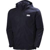 Helly-Hansen HH哈雷汉森 HELLY HANSENhh 男士透气雨衣夹克 户外防水防风登山外套 男装上衣 海军蓝 XL