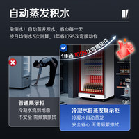 澳柯玛（AUCMA）风冷无霜一级能效展示柜冷藏保鲜柜商用立式单门冷藏柜饮料柜冷柜透明玻璃便利店超市饮料啤酒冰柜 【红色门体】风冷无霜 800升丨LSC-800DW