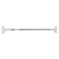 京东京造免打孔伸缩浴杆 不锈钢晾挂衣窗帘浴帘杆阳台衣柜支撑杆110-200cm