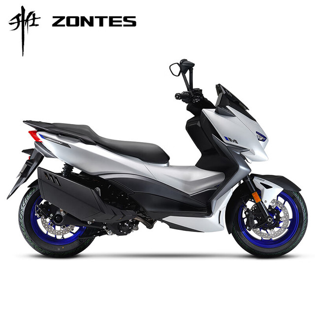 升仕 ZONTES 368M 2024款踏板车 银蓝