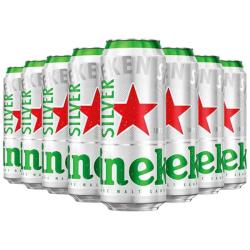 喜力 经典星银啤酒 500mL*8罐