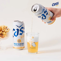 凯狮CASS凯狮啤酒韩国精酿啤醇香麦芽醇爽听装易拉罐500ml 醇爽啤酒500ml 24听