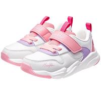 基诺浦 开学季秋季包头网面防护男女童支撑稳定儿童运动鞋