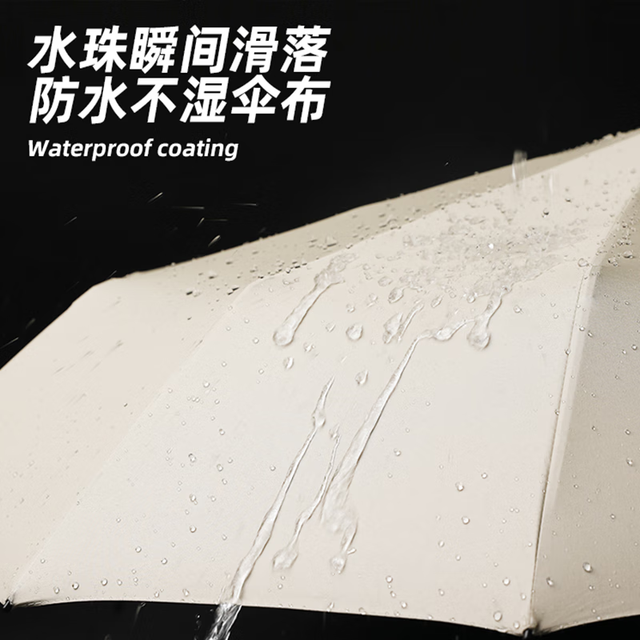 岛屿星罗 雨伞自动60骨 梧桐米-暴风伞