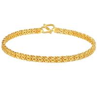 金至尊黄金手链ins风足金999女计价  7.86克