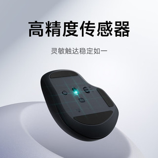 小米 Xiaomi 无线蓝牙双模鼠标2 舒适版 氧化白