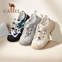 CAMEL骆驼女鞋2025夏季户外运动凉鞋登山鞋镂空丑萌鞋老爹鞋