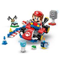 LEGO 乐高 马力欧卡丁车系列 72043 马力欧和标准型卡丁车