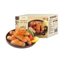 七鲜私厨原味猪肉爆汁烤肠600g 2根装*6袋 猪腿肉火腿肠香肠空气炸锅烧烤 【超值款】纯猪肉原味烤肠600g