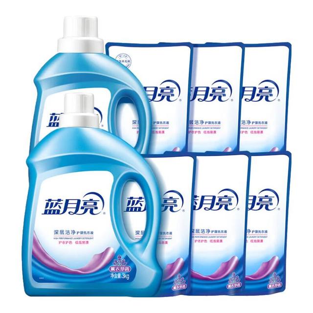蓝月亮 深层洁净系列 强效去污 洗衣液 16斤