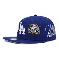 ERA纽亦华MLB棒球帽世界大赛硬顶全封刺绣NY平檐帽5950 13529390-蓝色 738 58cm
