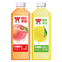 味全果汁复合饮料夏季解渴清爽佐餐轻食儿童成人运动补水饮品整箱装 蟠桃汁1L*6瓶
