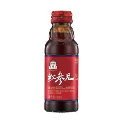 正官庄 人参 红参元液 高丽参浓缩口服液红参100ml （原装进口）