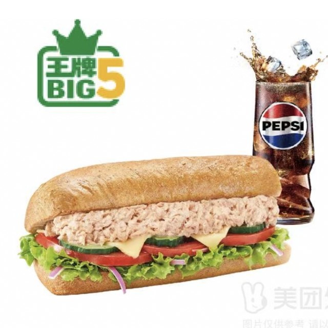 疯狂星期六：赛百味 SUBWAY 金枪鱼三明治两件套