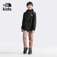 THE NORTH FACE北面童装男女童冲锋衣儿童外套Antora防水户外25年|8A48&8A49 KX7/宇宙黑（男童） 150 (L) （150/72）