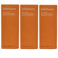 雪花秀（SULWHASOO）第六代润致焕活肌底精华液15ml*3瓶