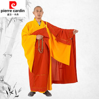 皮尔卡丹(pierre cardin)僧衣服男冬季僧服海青袈裟佛衣主法衣海清搭衣忏衣红色125格祖衣 红色忏衣 均码 38码154至158台麻(四季通