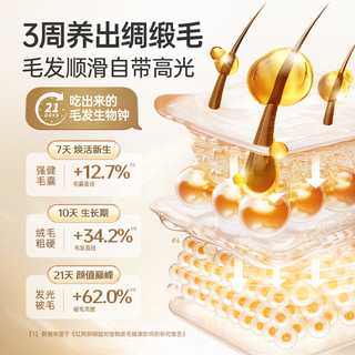 红狗爆毛素卵磷脂450gD-生物素卵磷脂狗狗猫咪爆毛粉鱼油猫咪南极磷虾