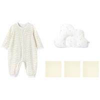 英氏 新生儿盒宝宝床品连体衣满月