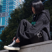 【经典系列】excelsior饼干鞋 休闲板鞋男厚底女鞋高帮帆布鞋 蒸汽白 220