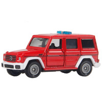 TAKARA TOMY 多美 卡合金车小汽车模型  63号奔驰大G消防车944157