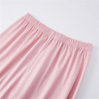24年儿童秋冬牛奶丝平纹家居服童装套头秋衣秋裤套装女童