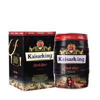 凯撒啤酒集团监制凯撒王啤酒黑啤5L大桶装啤酒大罐装大麦啤酒整箱 黑啤 5L 1桶