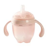 爱咔威(igroway)硅胶吸嘴杯IKV婴幼儿水杯吸管杯9个月大宝宝开学学饮杯 160ml 粉 吸嘴杯-粉色 160ml