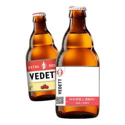 白熊 玫瑰红比利时风味精酿啤酒 330ml*6瓶