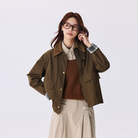 Semir/森马 纯棉灯芯绒 女士夹克