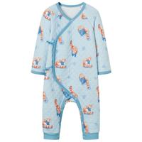 ibaby/英伦宝贝儿童空气层恒温家居服连体睡衣宝宝连体衣保暖内衣男女D 空气层连体衣-雨林小熊猫 59码