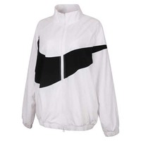 NIKE 耐克 女子AS W NSW LOGO OS运动健身夹克外套HV4108-100