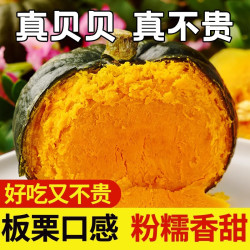 粤迎 山东贝贝南瓜板栗口感源头直发香甜儿童辅食美味粗粮新鲜蔬菜生鲜 5斤 精选装净4.5斤