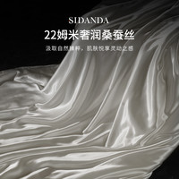 88VIP：诗丹娜 SIDANDA 22姆米真丝蚕丝被6A级双宫桑蚕丝四季被春秋被子被芯高奢