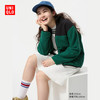 UNIQLO 优衣库 童装男童女童摇粒绒拉链茄克长袖外套夹克480184 55 青绿色 150
