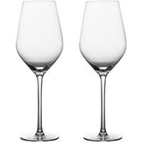 京东京造 红酒杯 水晶玻璃杯高颜值高脚酒杯葡萄酒具425ML2只装 红酒杯 425ml 2只