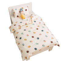 100支纯棉儿童被套单件1.2米1.5m床全棉卡通婴儿宝宝幼儿园被罩 110x150cm【全棉儿童被套】 穿越太空【100支长绒棉 柔软透气】