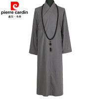 皮尔卡丹(pierre cardin)僧服男长褂春夏季薄款棉布僧袍和尚衣服比丘尼女大褂透气薄款 蓝灰色 43