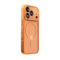 京东京造 磁吸防摔 iPhone17 Pro Max磁吸手机壳 PC+TPU 橙色