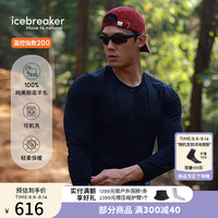 破冰者 100%美利奴羊毛男女200Oasis户外登山跑步功能内衣