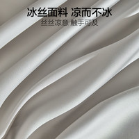 冰丝床上四件套夏季床单三件套轻奢高级感主卧室被罩被套床笠床品