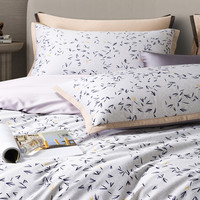 兰叙 尼森 植物花卉四件套 1.5米床 60支 纯棉 尼森
