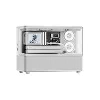 漫步者 彩屏歌词音响 蓝牙音箱  极光白，海景房音响