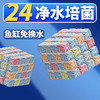 SUNSUN 森森 鱼缸过滤材料硝化细菌屋石英球培菌滤材净水 小方益菌屋300g/袋 约55个