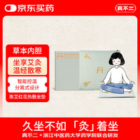 真不二 热敷垫陈艾红花艾灸坐垫艾草电加热办公护腰养生新年家人四季通用