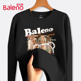 Baleno 班尼路 青少年秋季纯棉长袖T恤