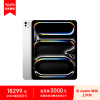 苹果 Apple iPad Pro 2024款 M4版 13英寸 平板电脑 无线局域网机型 2TB 银色 纳米纹理玻璃版