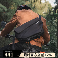 NIID 机能风斜挎包摄影包电脑包14寸邮差包男款骑行单肩包R1 Mega 黑色（非抗割版）第三代肩带