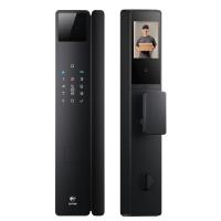 移动端、京东百亿补贴：龙霆 A3F人脸猫眼指纹密码锁智能门锁家用监控电子锁