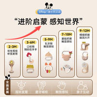 88VIP：迪士尼 婴儿礼盒婴儿玩具新生儿婴儿0-1岁宝宝 ⭐️ 牙胶8件套+视觉卡+拨浪鼓